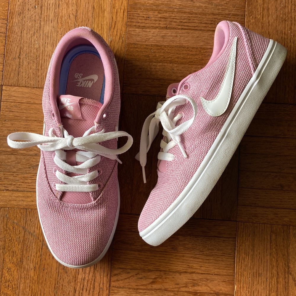 Pink Nike SB sneakers